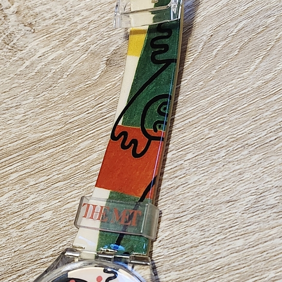 Metropolitan Museum of Art Leger Cubist Watch 38mm Clear Resin Case - Picture 4 of 5
